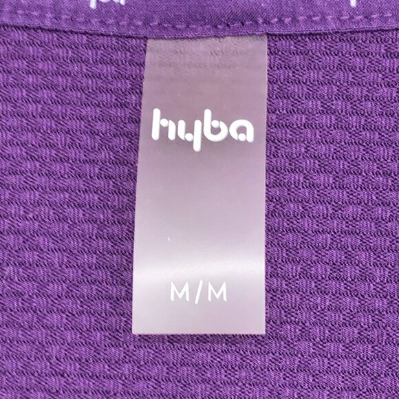 Hyba Purple lightweight athletic zip hoodie size M - Picture 3 of 16